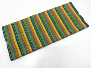 アンティーク　縞模様織り出し　ホームコート地反物